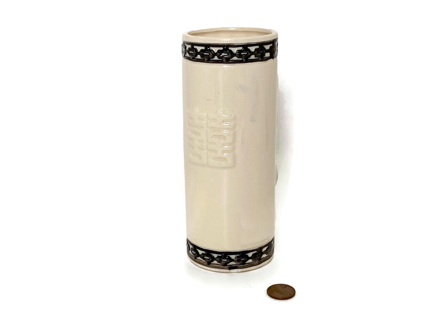 Vintage Tiki Ceramic Mug: Old Wise Man at Duckwells