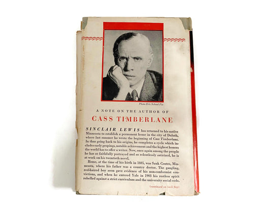 Vintage Book, Cass Timberlane, by Sinclair Lewis at Duckwells