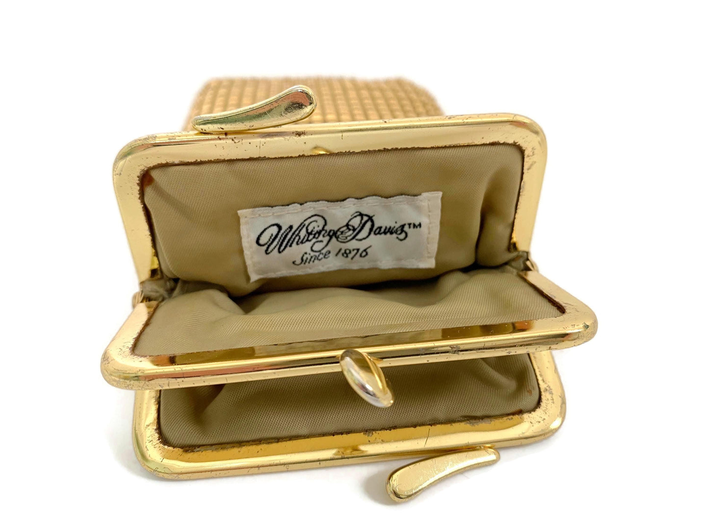 Vintage Whiting and Davis Metal Mesh Pouch