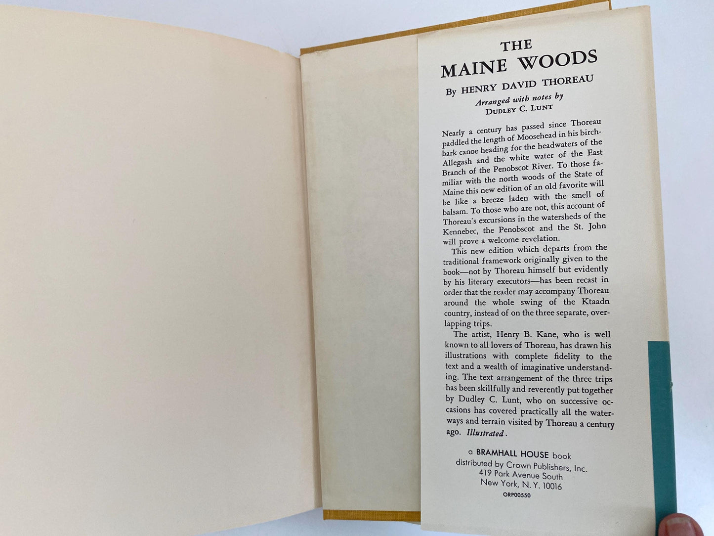 Vintage Book, Cape Cod by Henry David Thoreau at Duckwells