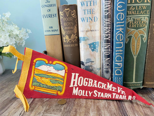 Vintage Hogback Mountain Vermont Pennant at Duckwells