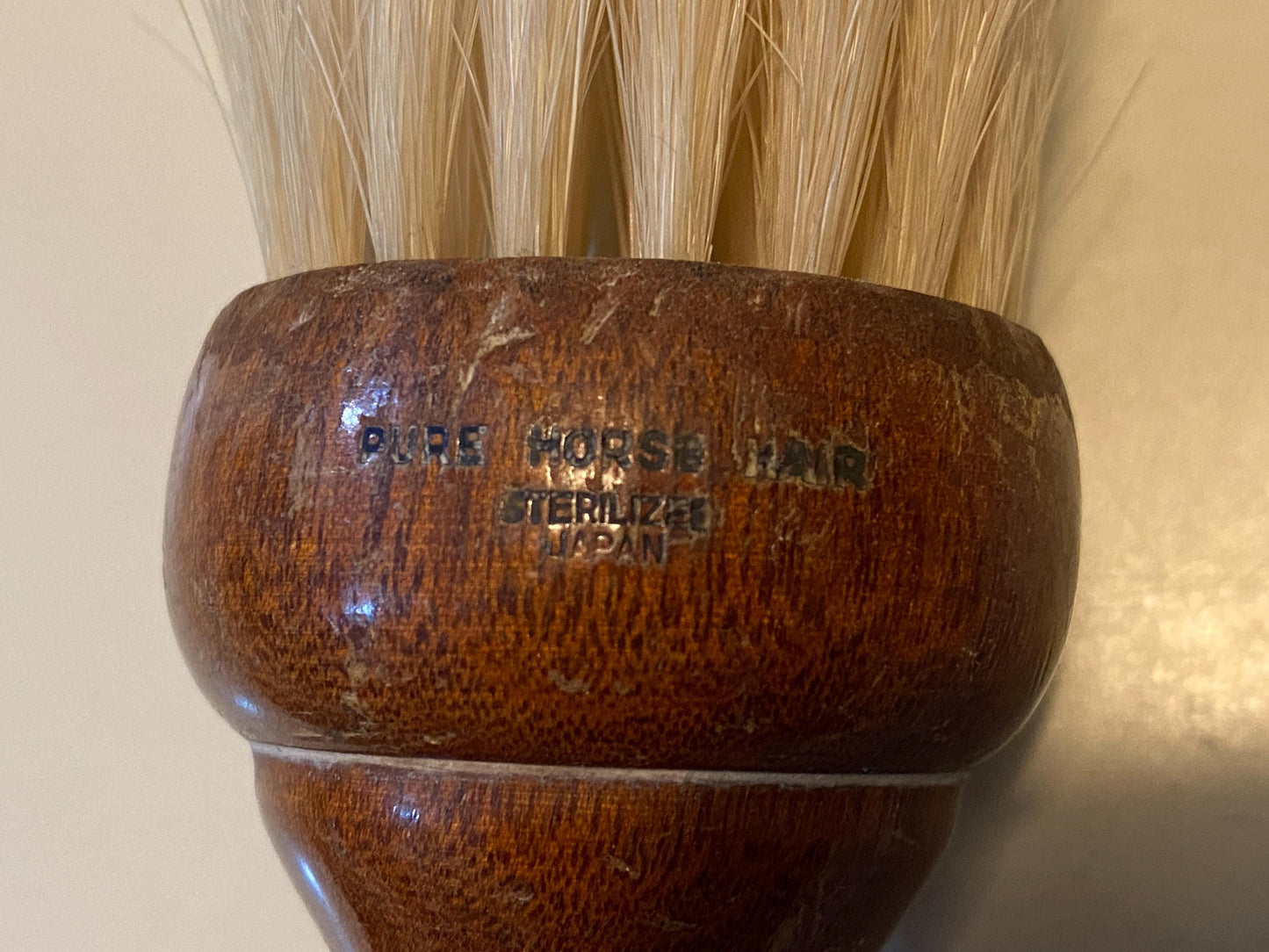Antique Shaving Brush by Beau Brummel