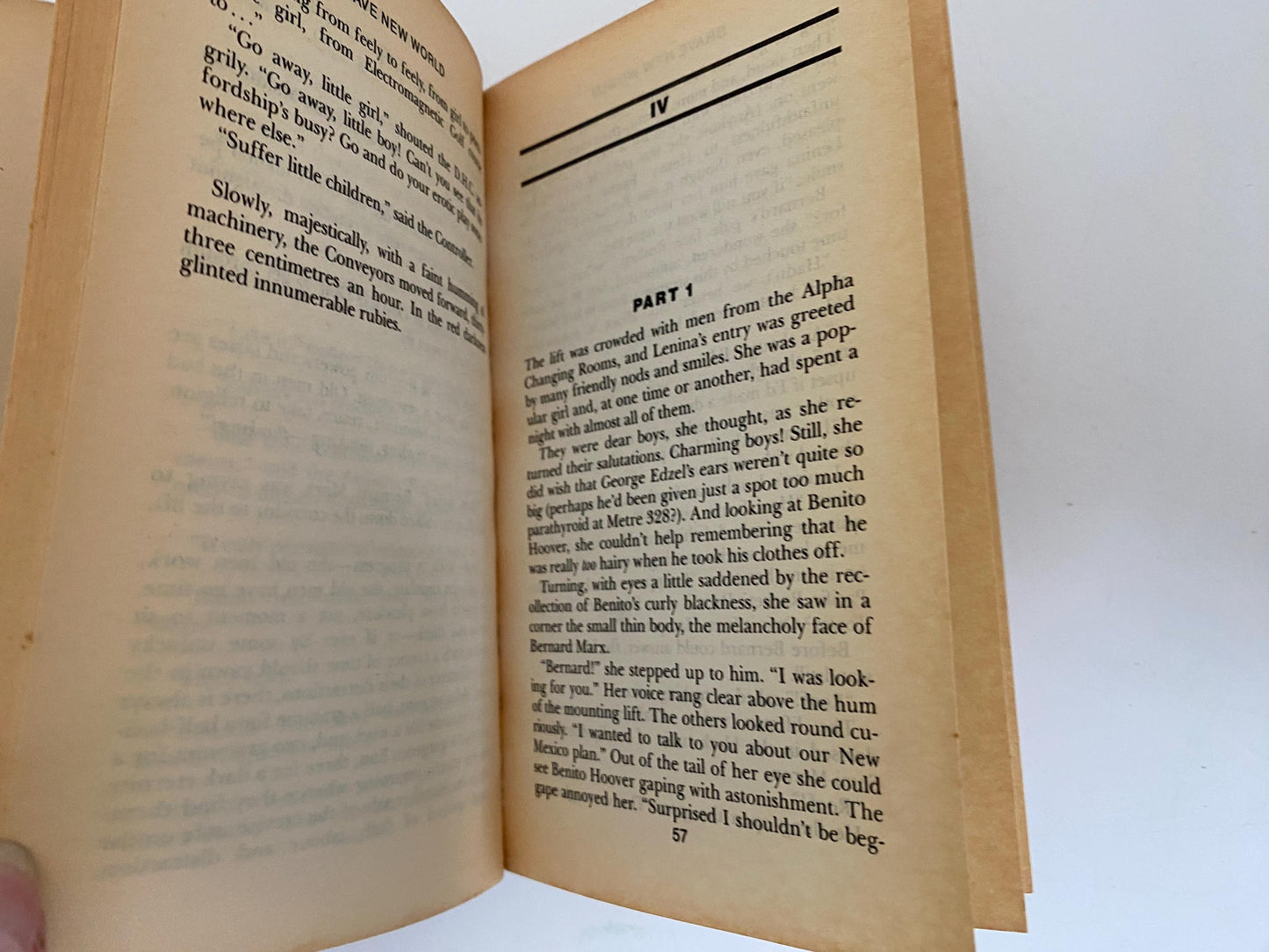 Vintage Softcover Book, Brave New World by Aldous Huxley at Duckwells