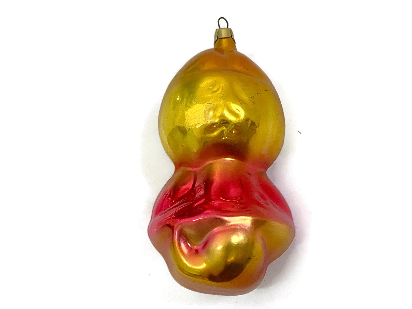 Vintage Glass Fox Christmas Ornament at Duckwells