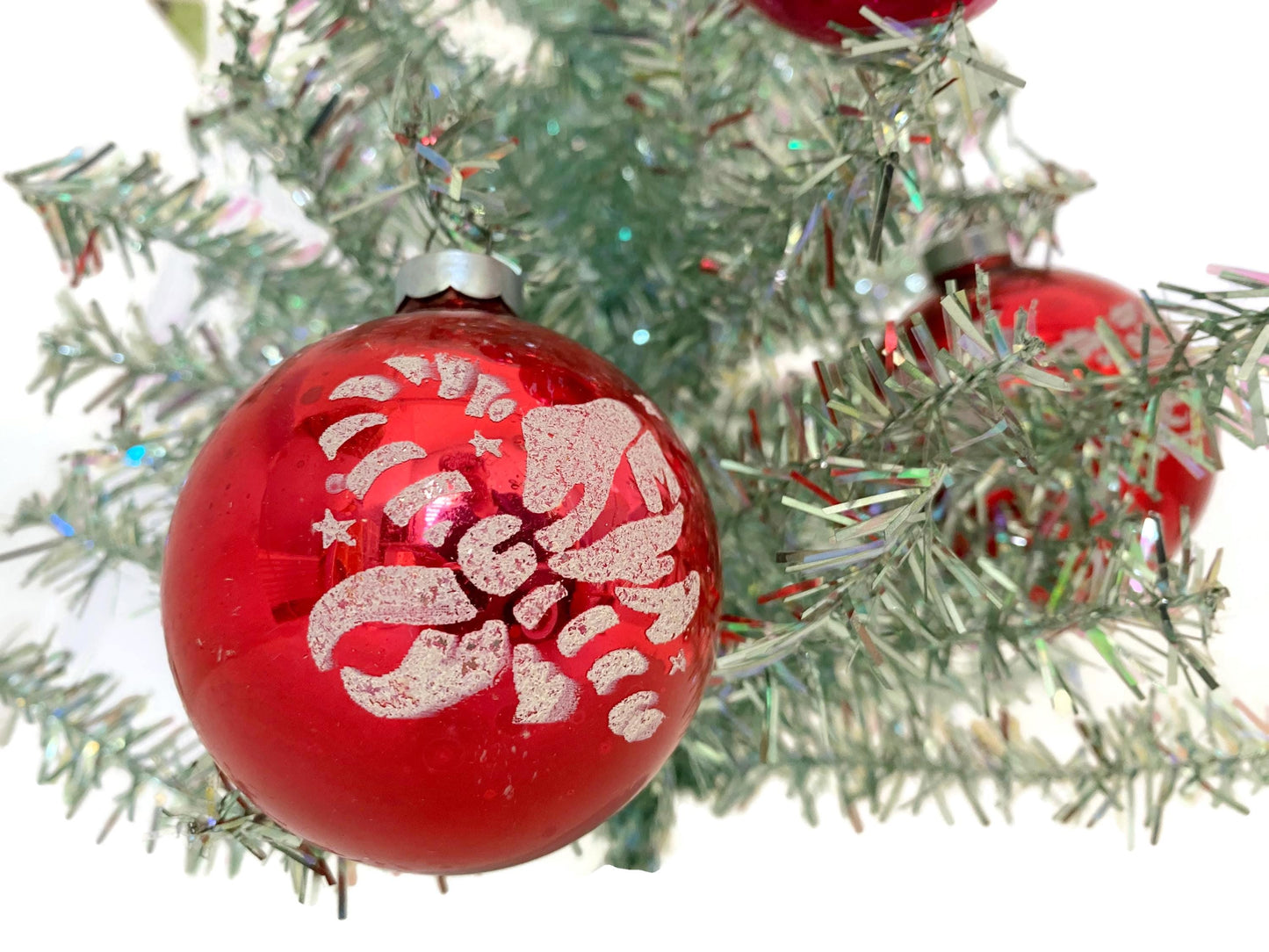 Midcentury Glass Christmas Ornaments