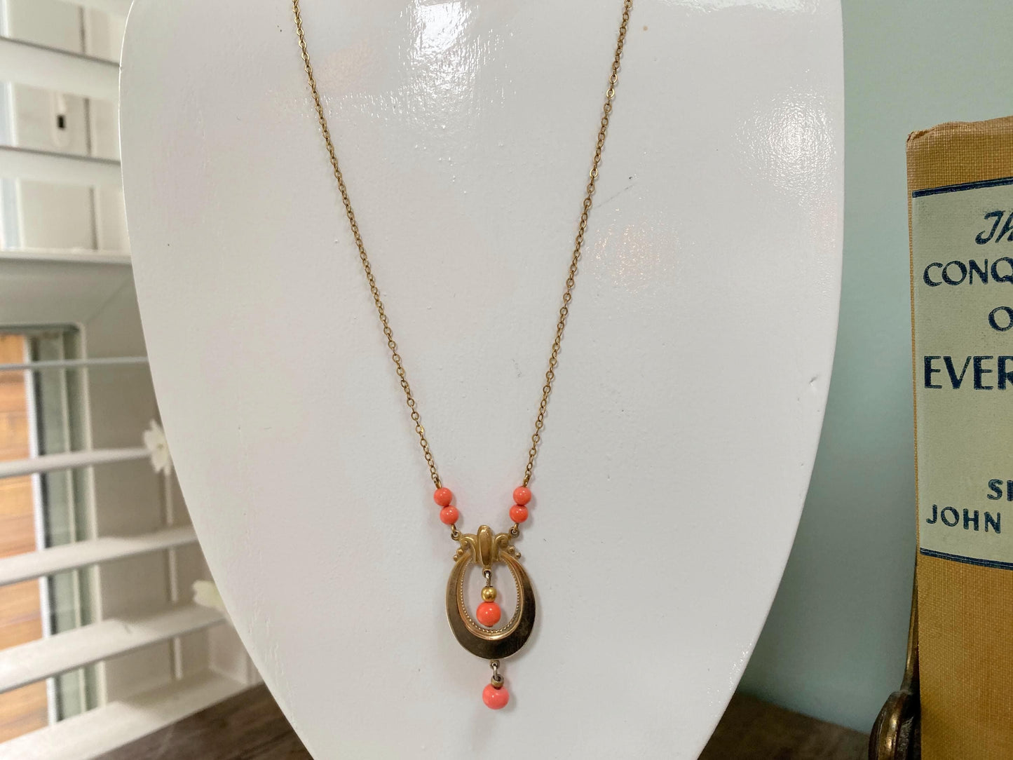 Vintage Ornate Necklace by The Knobby Krafters at Duckwells