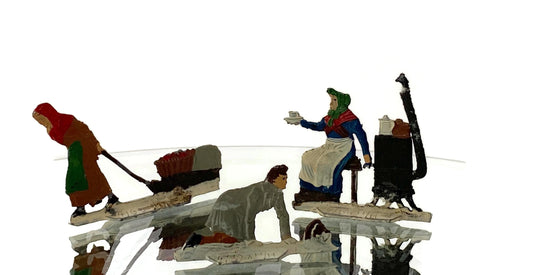 Antique German Figurines, Heinrichsen Collectibles at Duckwells