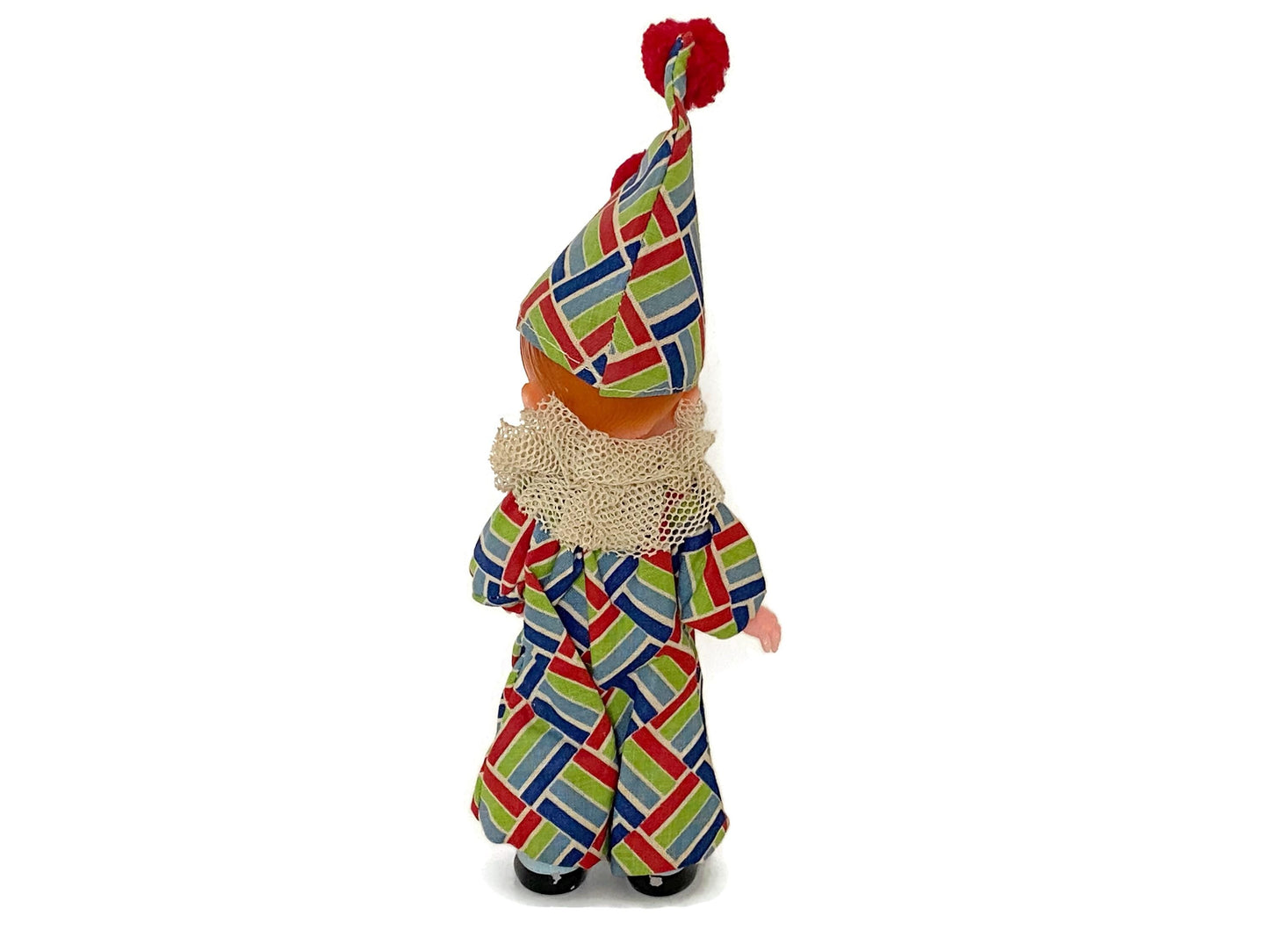 Vintage Celluloid Clown Rattle Doll at Duckwells