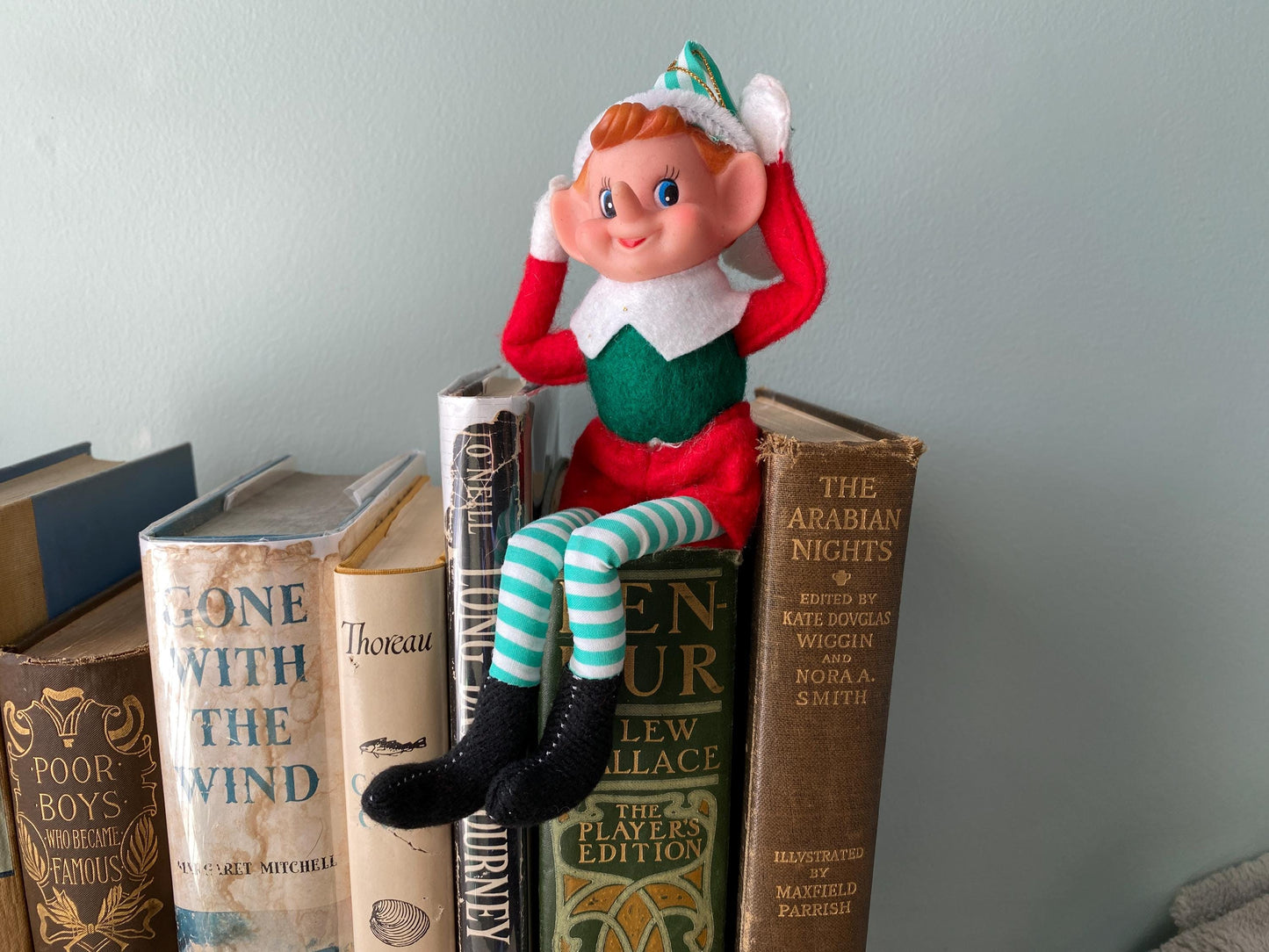 Midcentury Christmas Elf Ornament at Duckwells