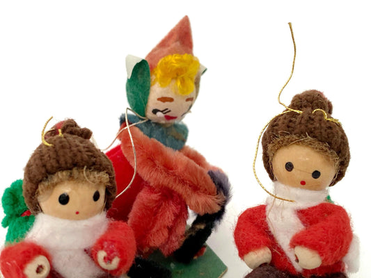 Vintage Christmas Ornaments circa 1960s-1970s Made in Taiwan at Duckwells