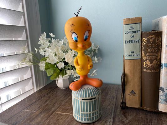 Vintage Tweety Bird Piggy Bank at Duckwells