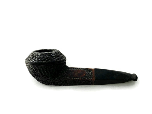 Antique WDC Demuth Turin Rustic Bulldog Pipe at Duckwells