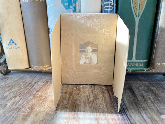 Antique Photograph School Days Souvenir Postcard