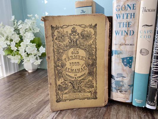 Antique Booklet The Old Farmer's Almanac 1883 edition