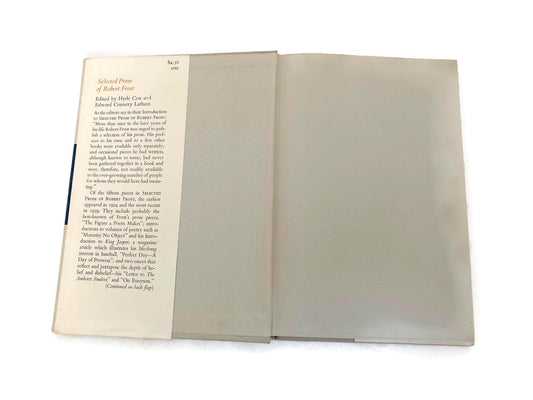 Vintage Book, Selected Prose of Robert Frost