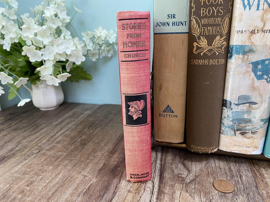 Antique Book, Stories From Homer at Duckwells