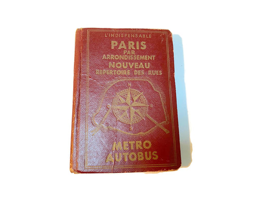 Midcentury Paris Travel Guide and Maps at Duckwells