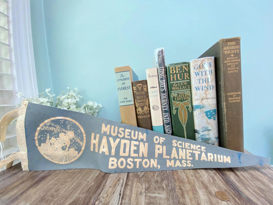 Vintage Hayden Planetarium at the Museum of Science Boston Pennant
