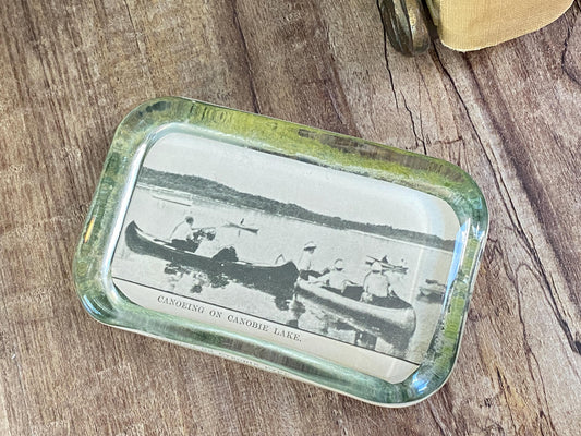 Antique Canobie Lake New Hampshire Paperweight