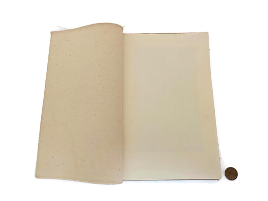 Antique Softbound Book, The Log of the State Street Trust Company
