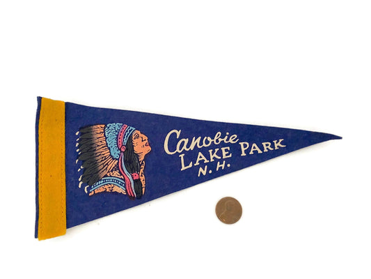 Vintage Canobie Lake Park, N.H. Pennant