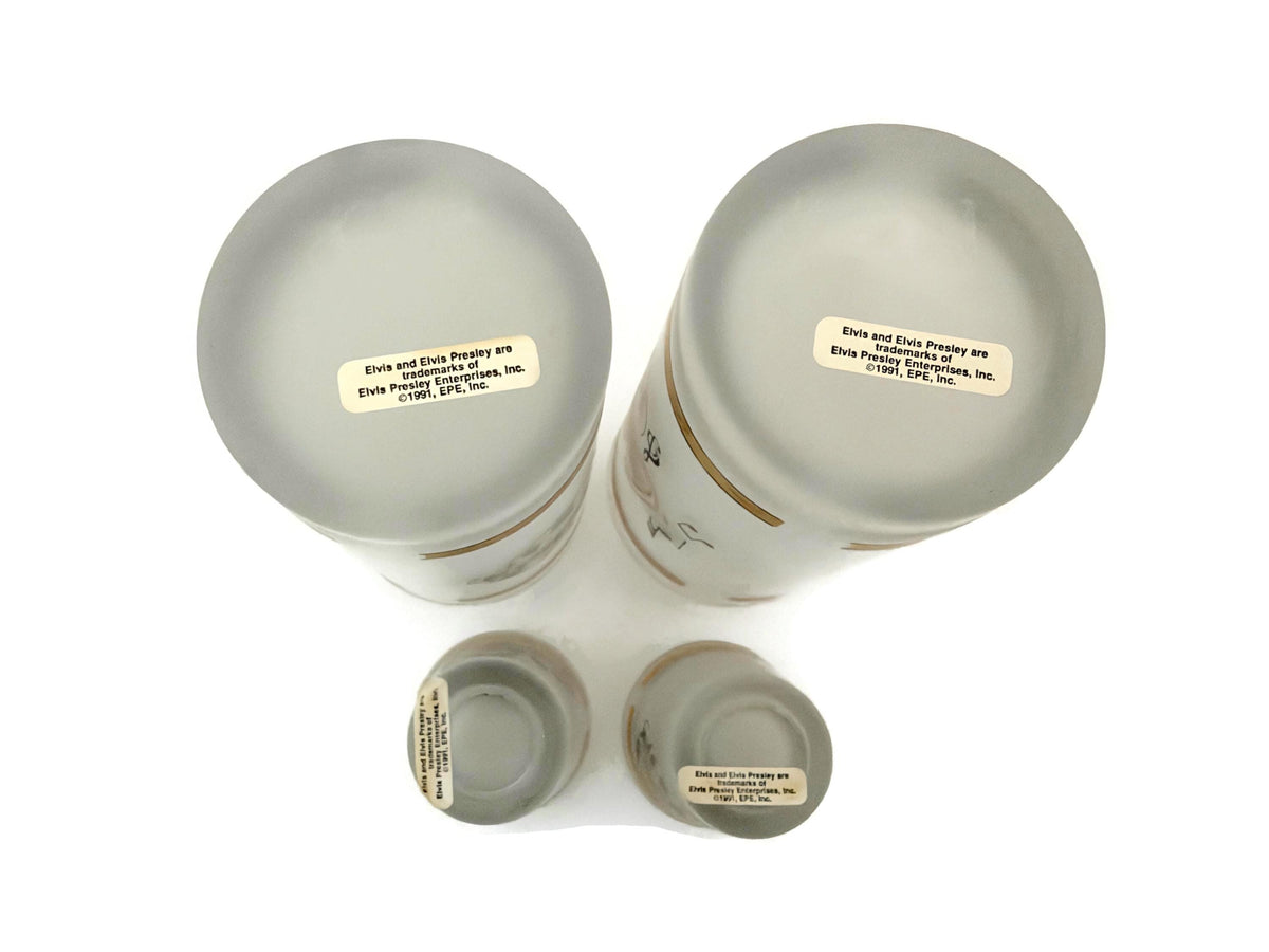Vintage Elvis Presley Barware at Duckwells