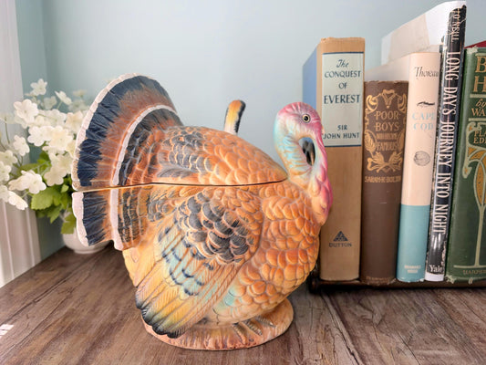 Midcentury Ceramic Turkey Tureen at Duckwells