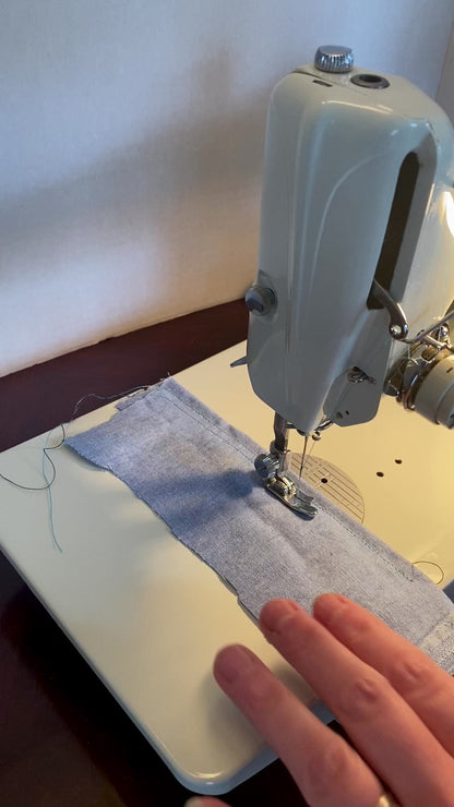Midcentury Singer Featherweight Sewing Machine