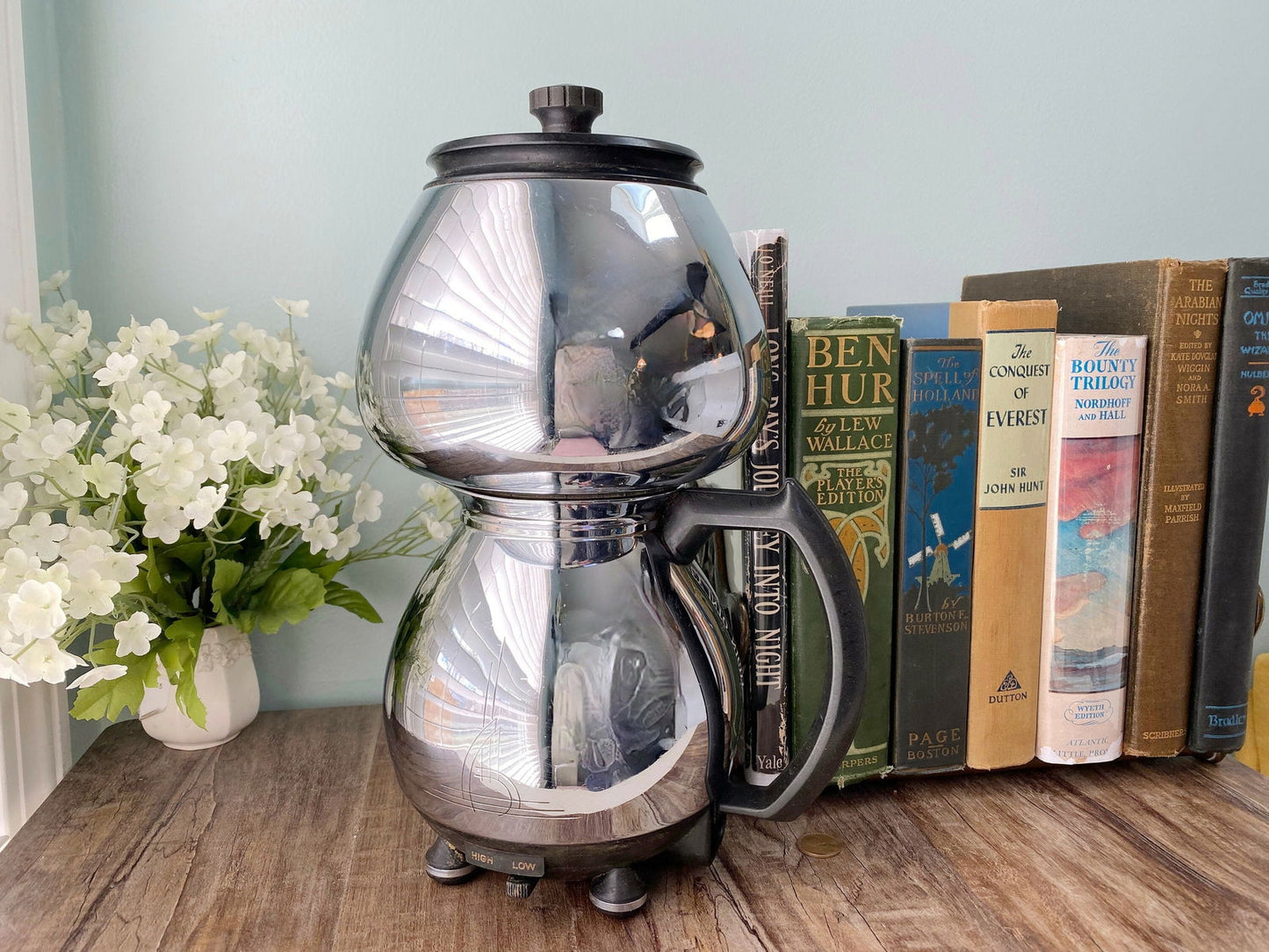 1939 NYWF Sunbeam Coffeemaster Vacuum Coffee Maker Model C20-B at Duckwells