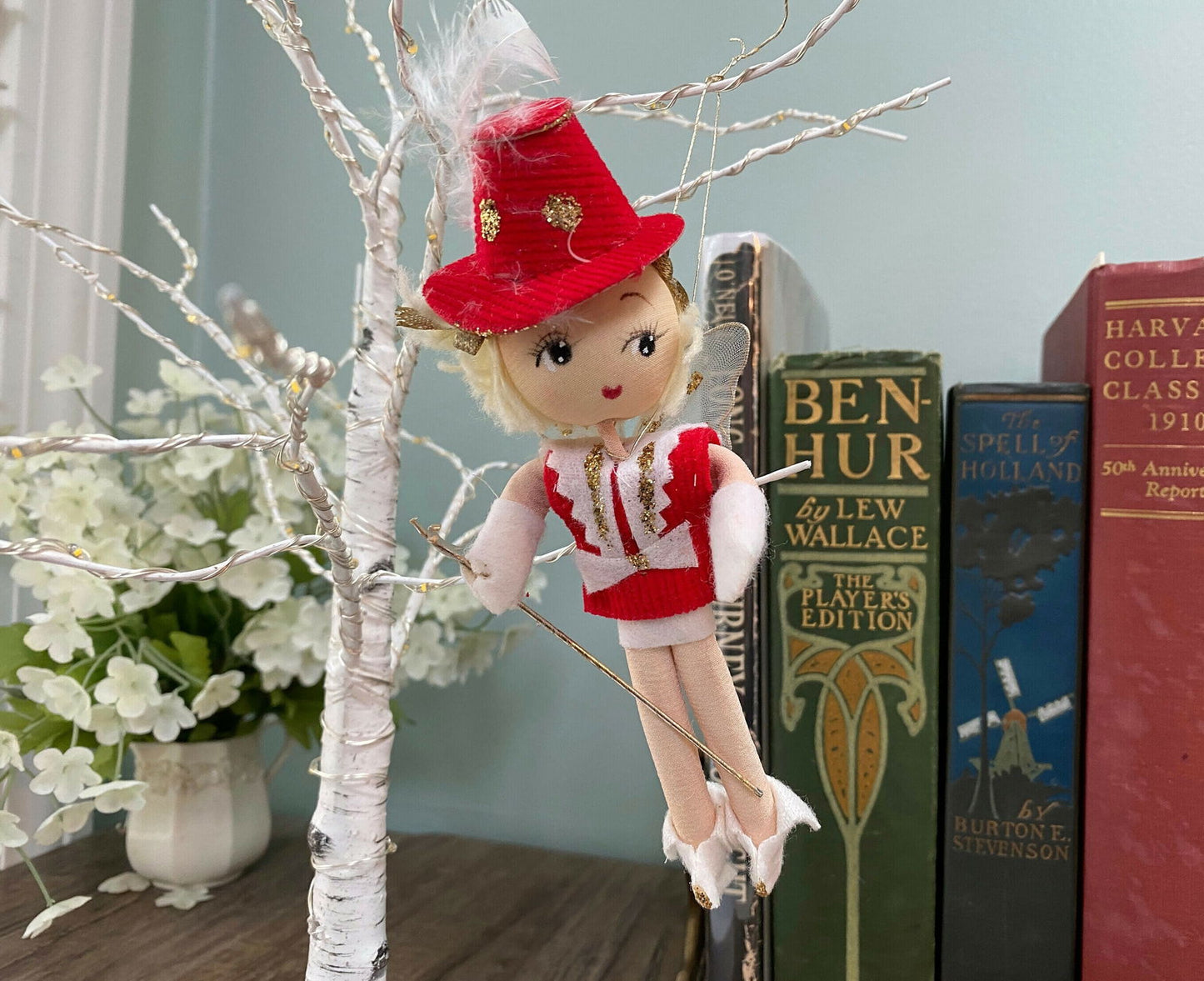 1950s Elf Angel Christmas Ornament at Duckwells