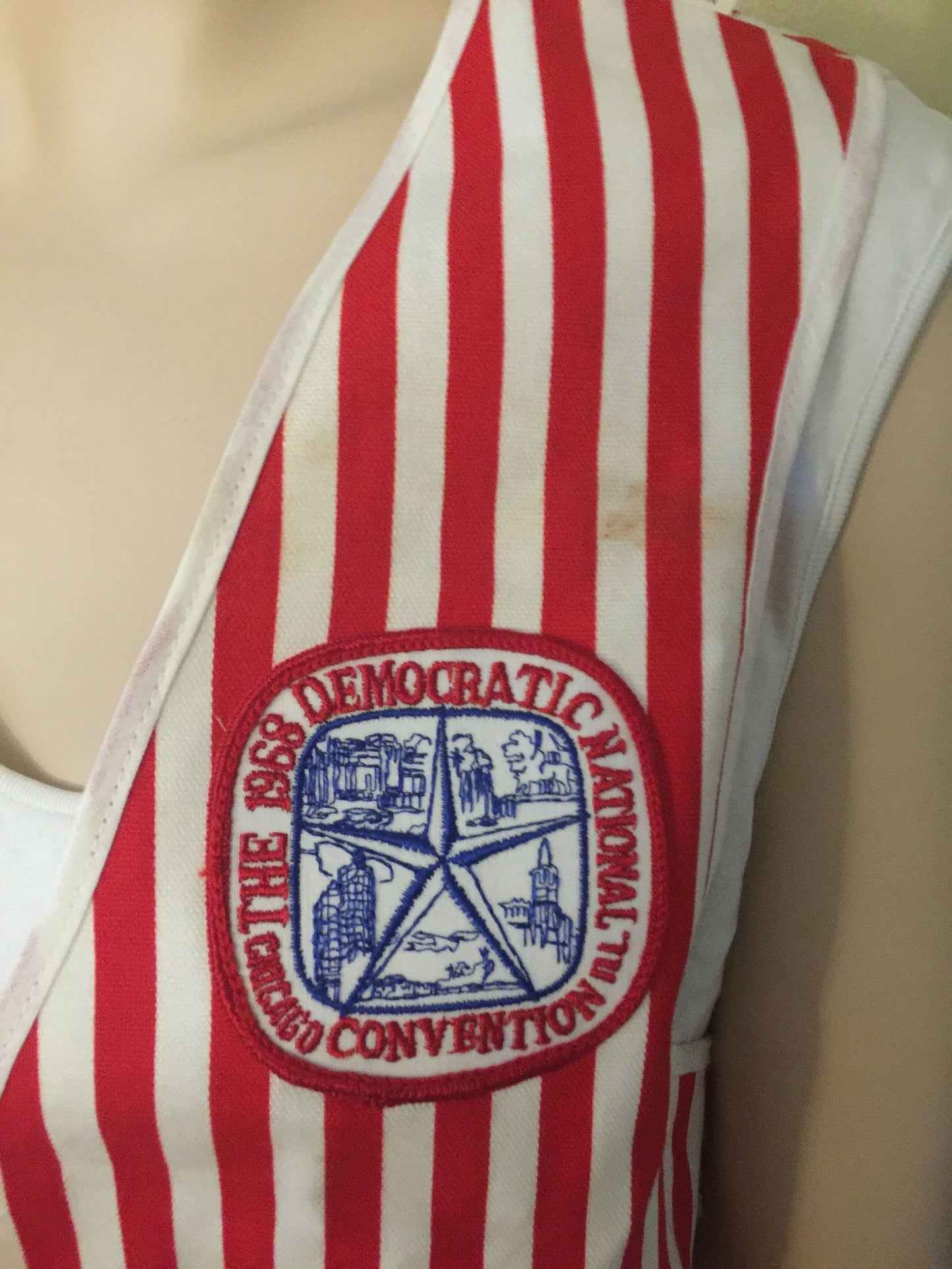 1968 Democratic National Convention Vest at Duckwells