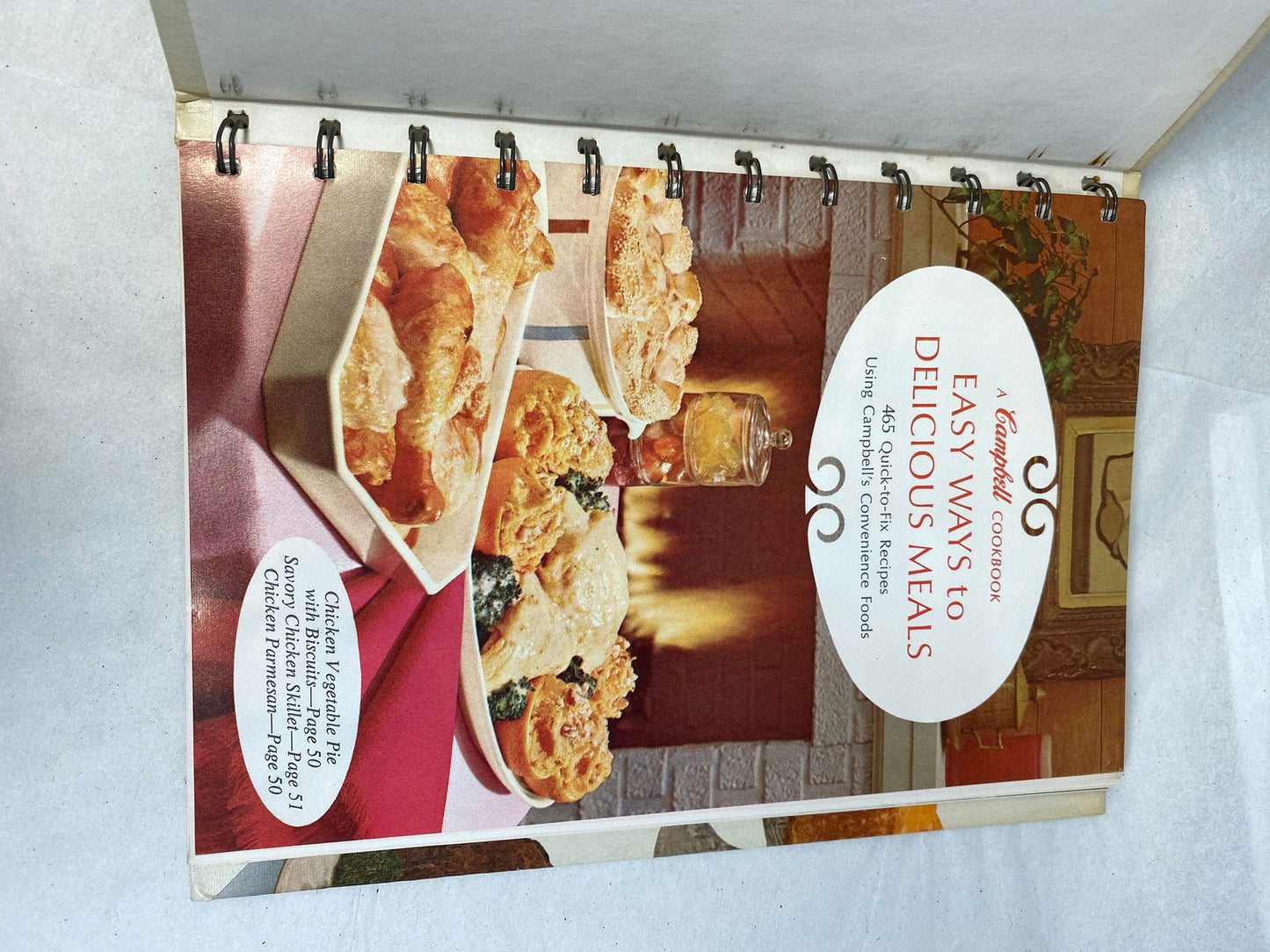 1970s Campbell Cookbook Easy Ways to Delicious Meals at Duckwells