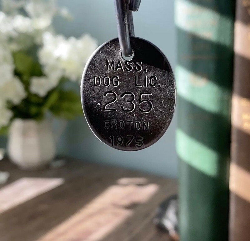 1975 Groton Massachusetts Dog License Metal Tag at Duckwells