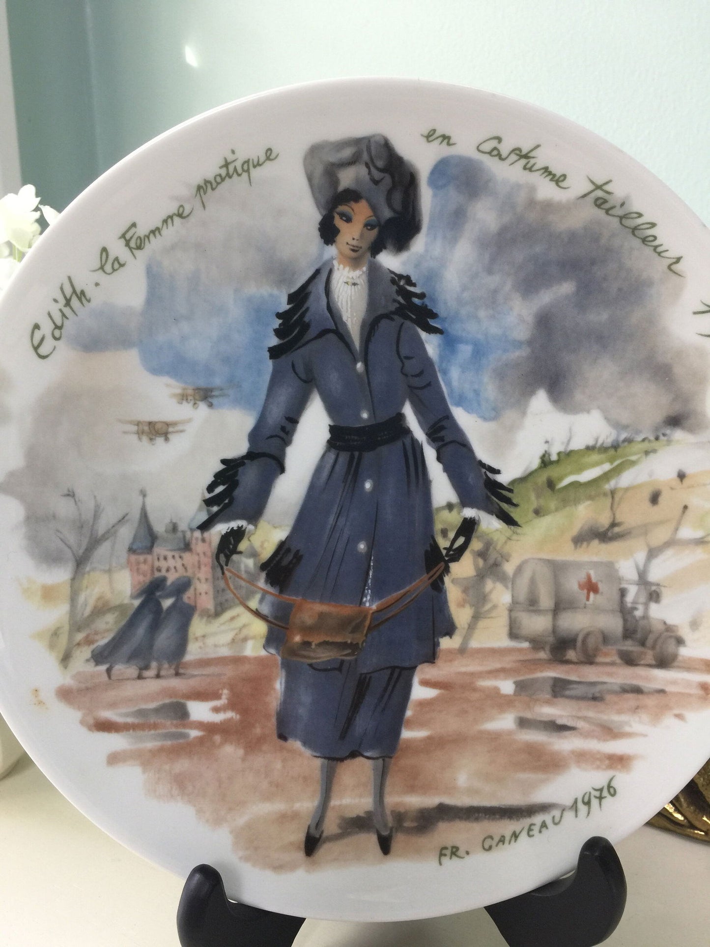 1976 Limoges French Plate at Duckwells