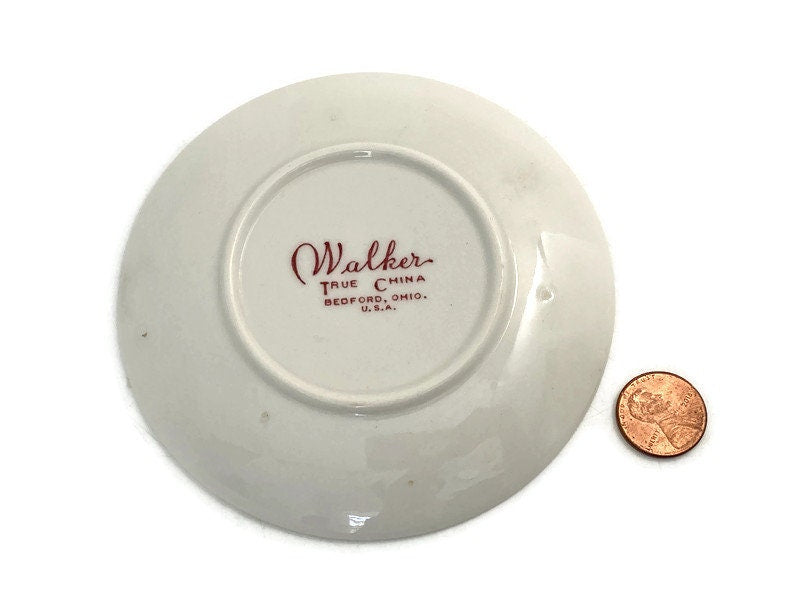Antique Amherst College 1924 Reunion Small Plate at Duckwells