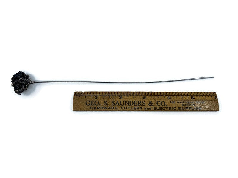 Antique Art Nouveau Sterling Silver Hat Pin at Duckwells