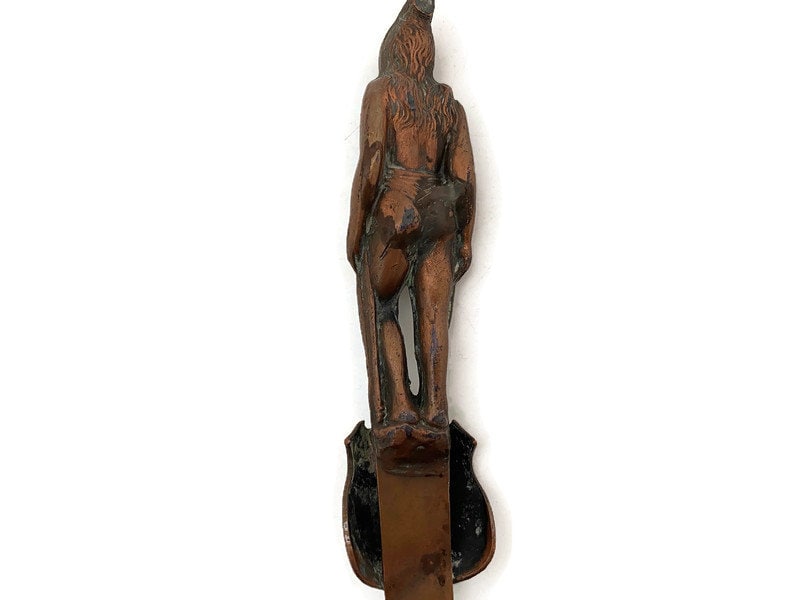 Antique Boothbay Harbor Maine Souvenir Letter Opener - Duckwells