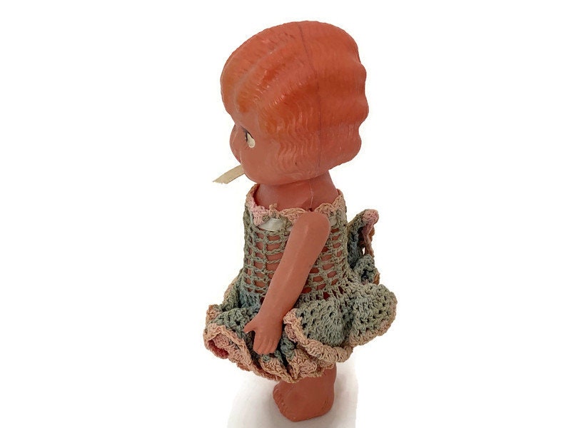 Antique Celluloid Kewpie Doll at Duckwells