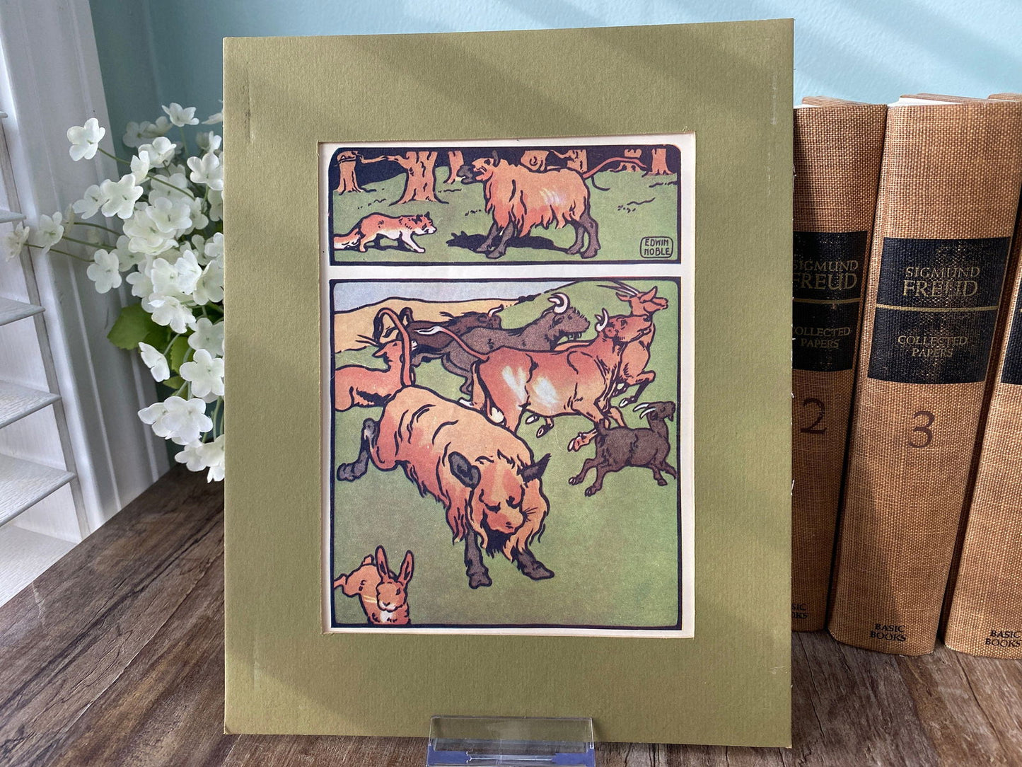 Antique Edwin Noble Animal Prints at Duckwells