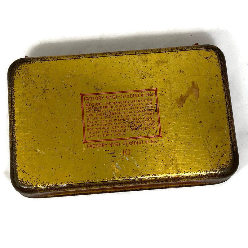 Antique El Roi-Tan Cigar Tin at Duckwells