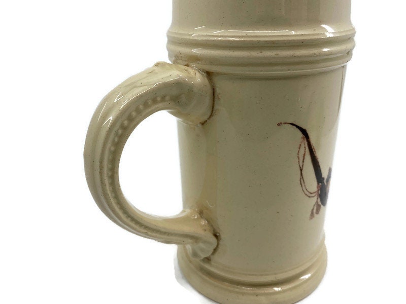 Antique English Ironstone Tankard Mug at Duckwells