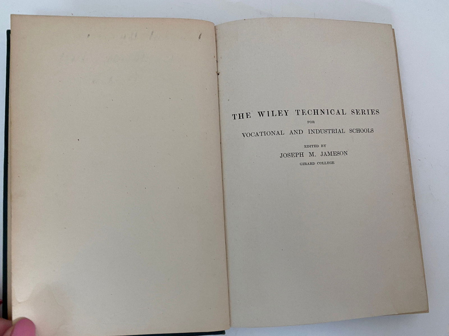 Antique First Edition Book Mathematics for Machinists - Duckwells