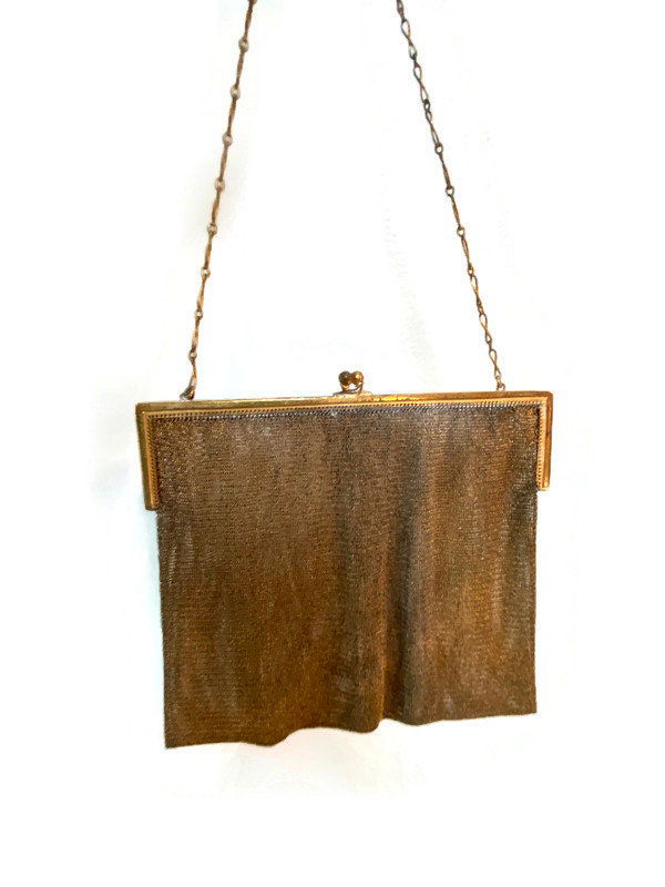 Antique German Silver Purse by Whiting and Davis at Duckwells