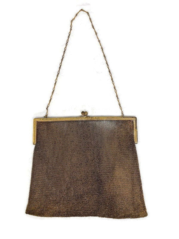 Antique German Silver Purse by Whiting and Davis at Duckwells