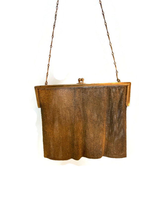 Antique German Silver Purse by Whiting and Davis at Duckwells