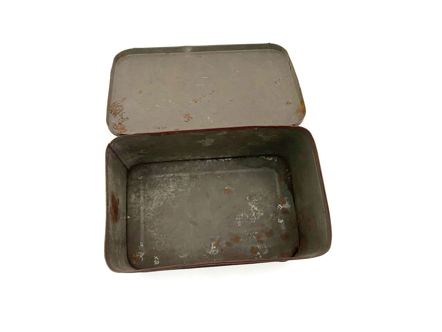 Antique Just Suits Advertising Tin - Duckwells