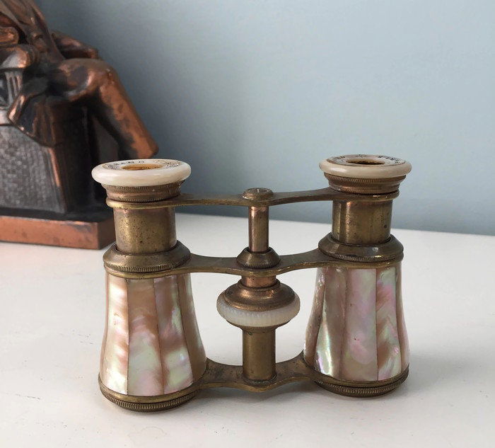 Antique Marchand Paris Opera Glasses at Duckwells