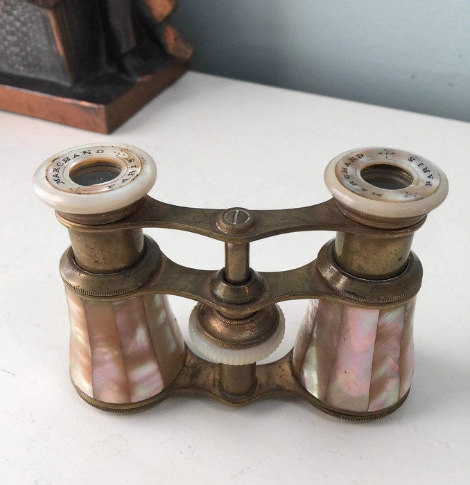 Antique Marchand Paris Opera Glasses at Duckwells