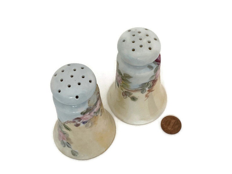 Antique Noritake Nippon Salt and Pepper Shakers at Duckwells