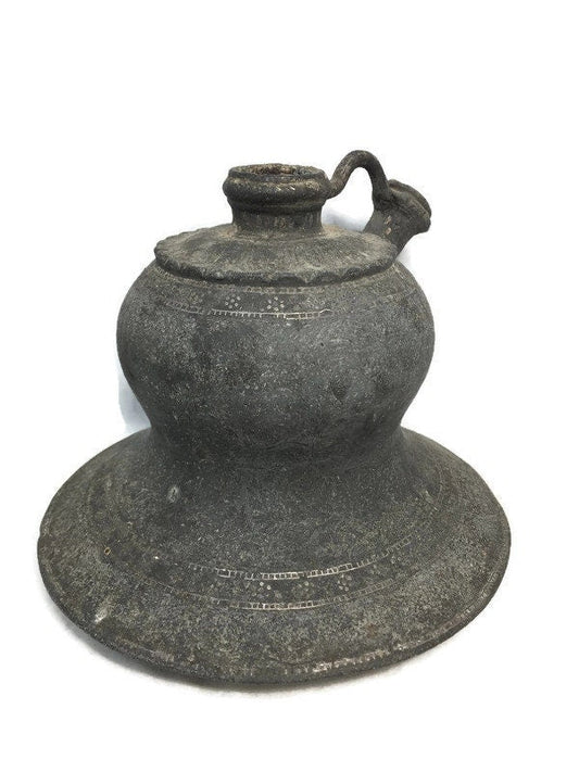 Antique Oil Lamp Base at Duckwells